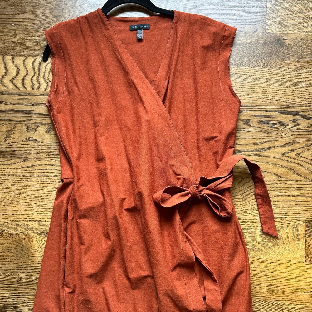 Eileen Fisher Terracotta Jumpsuit